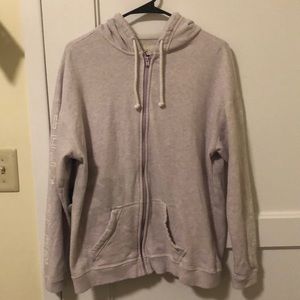 Hollister purple small zip up hoodie